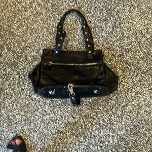 Biasia leather black bag great condition for work and weekend shopping